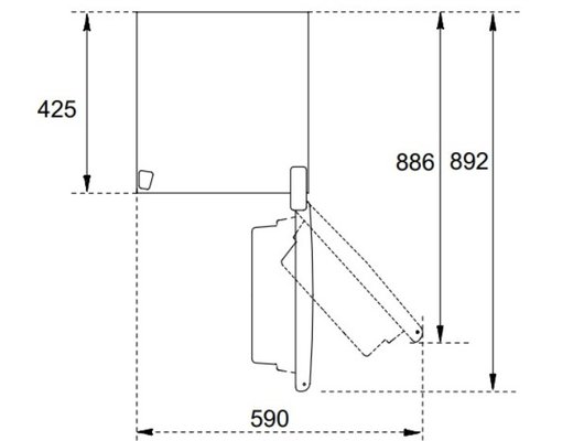 Холодильник CANDY CSR90WAA